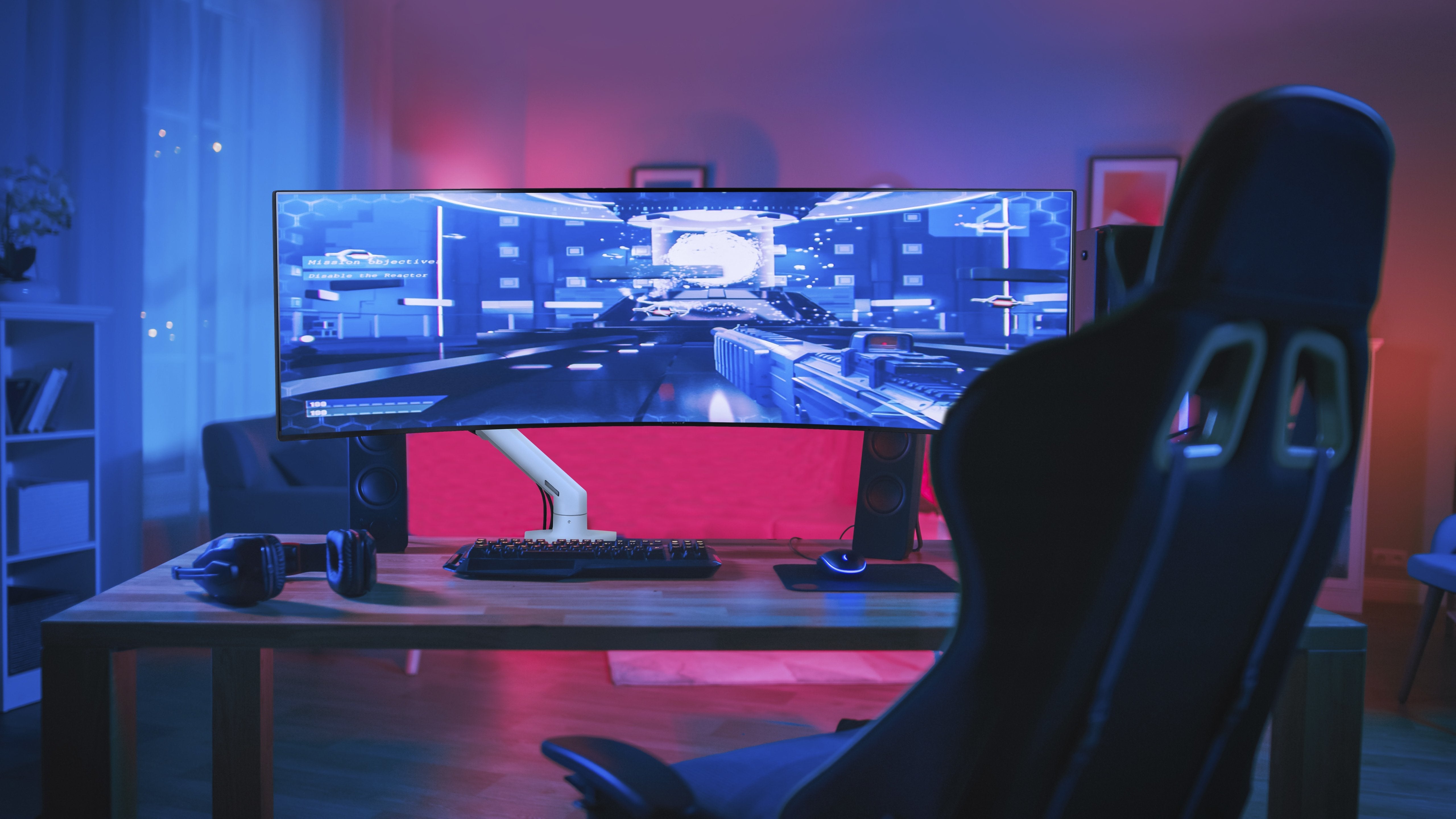 Ergotron Hx Series 45-647-216 Soporte Para Monitor 124,5 Cm (49") Abrazadera Blanco