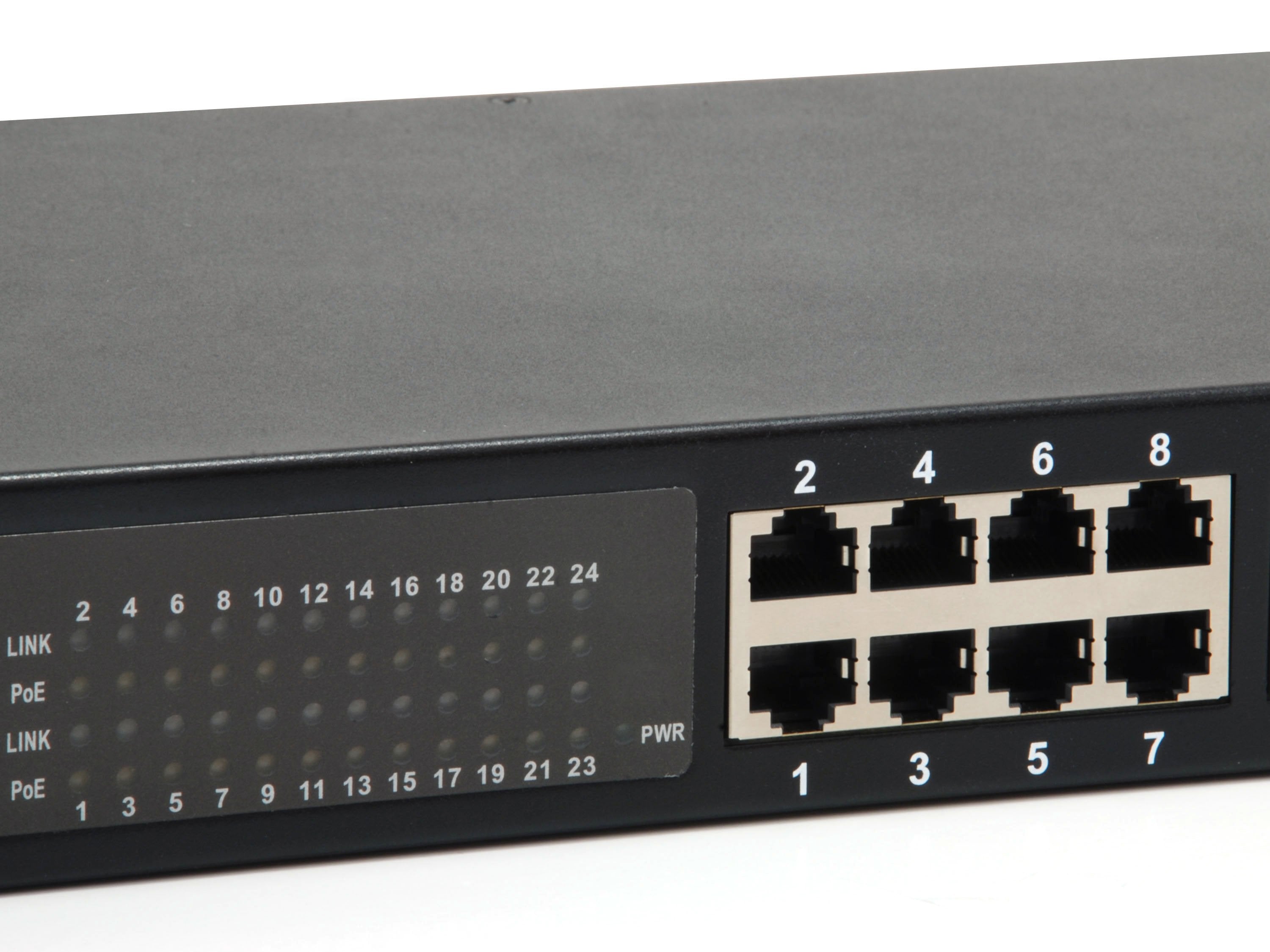Levelone Switch 24x Ge Gep-2421w5 19" 500w 24xpoe