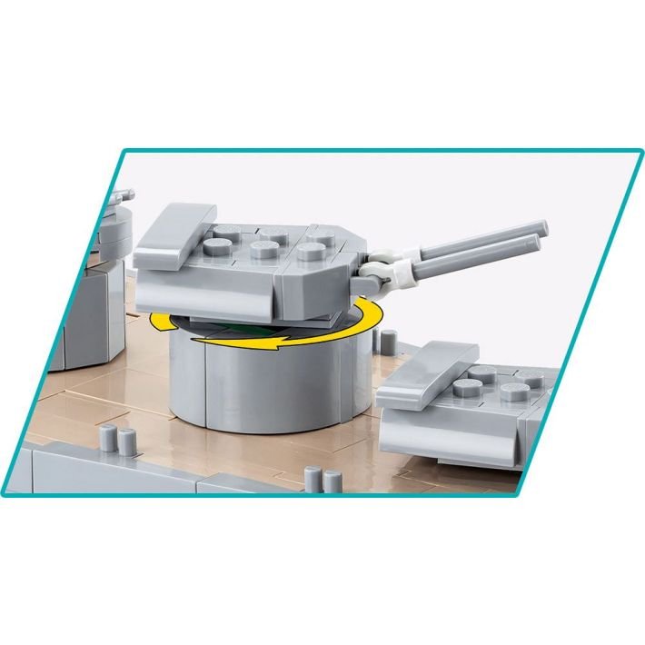 Juguete De Construcción Colección Histórica Cobi "Hms Hood", 4830