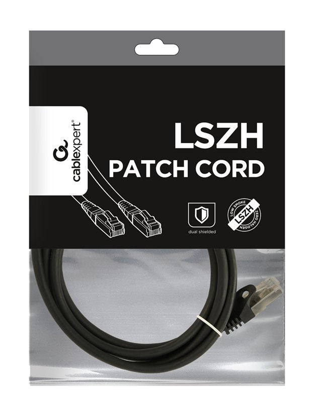 EAN 8716309091282 - Gembird PP6A-LSZHCU-BK-1.5M cable de red Negro 1,5 m Cat6a imagen 3