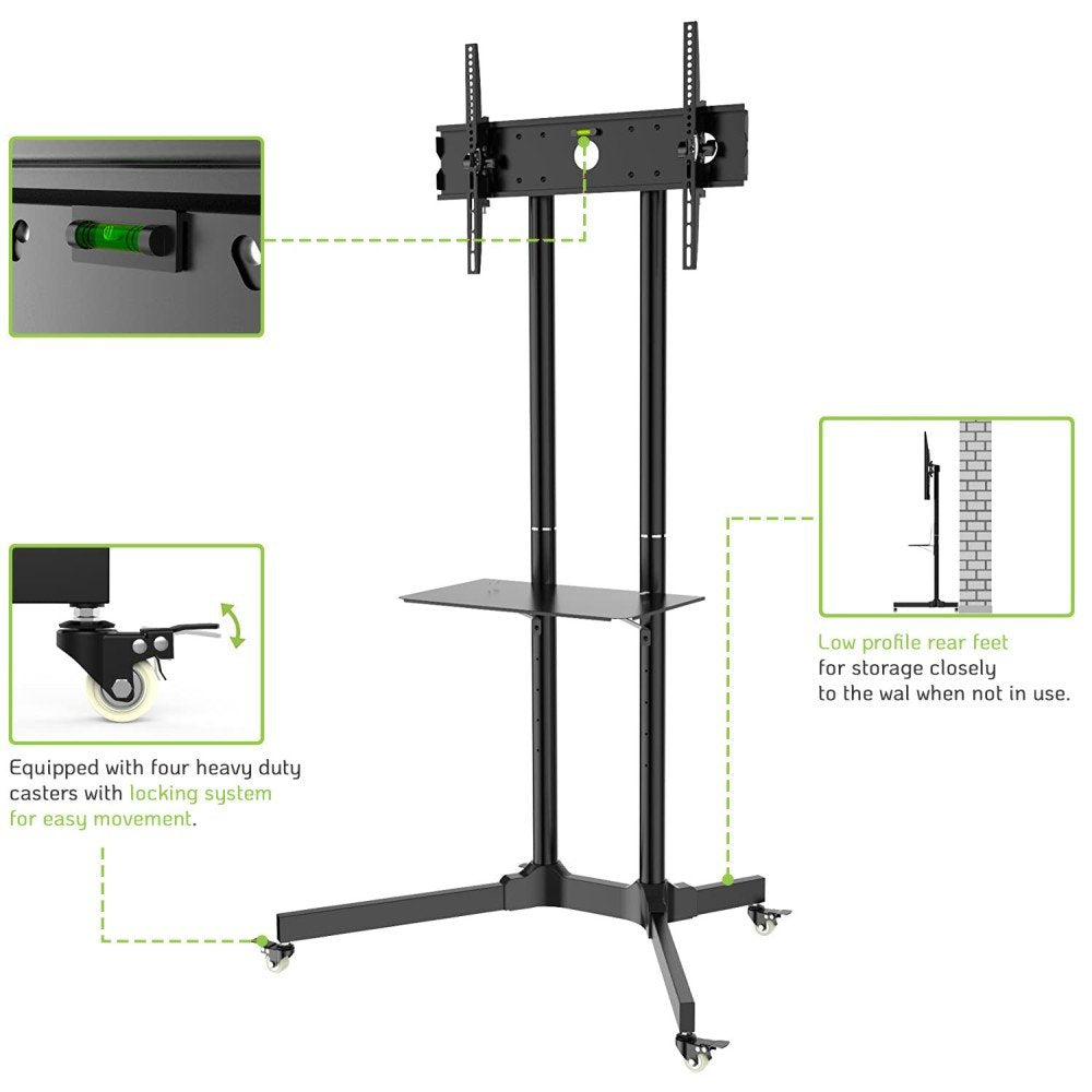 EAN 8057685309982 - Techly ICA-TR6 soporte para TV 165,1 cm (65") Negro imagen 9
