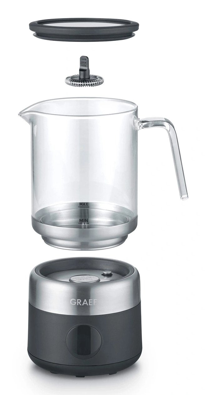 EAN 4001627044992 - Graef MS802 Automatic milk frother/warmer Negro, Acero inoxidable imagen 3