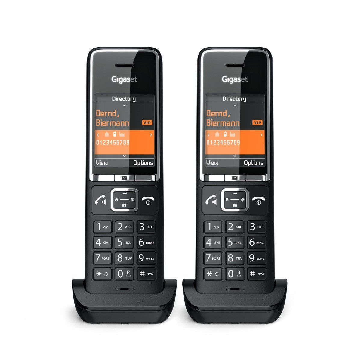 EAN 4250366865850 - Gigaset COMFORT 550HX Teléfono DECT/analógico Identificador de llamadas Negro imagen 2
