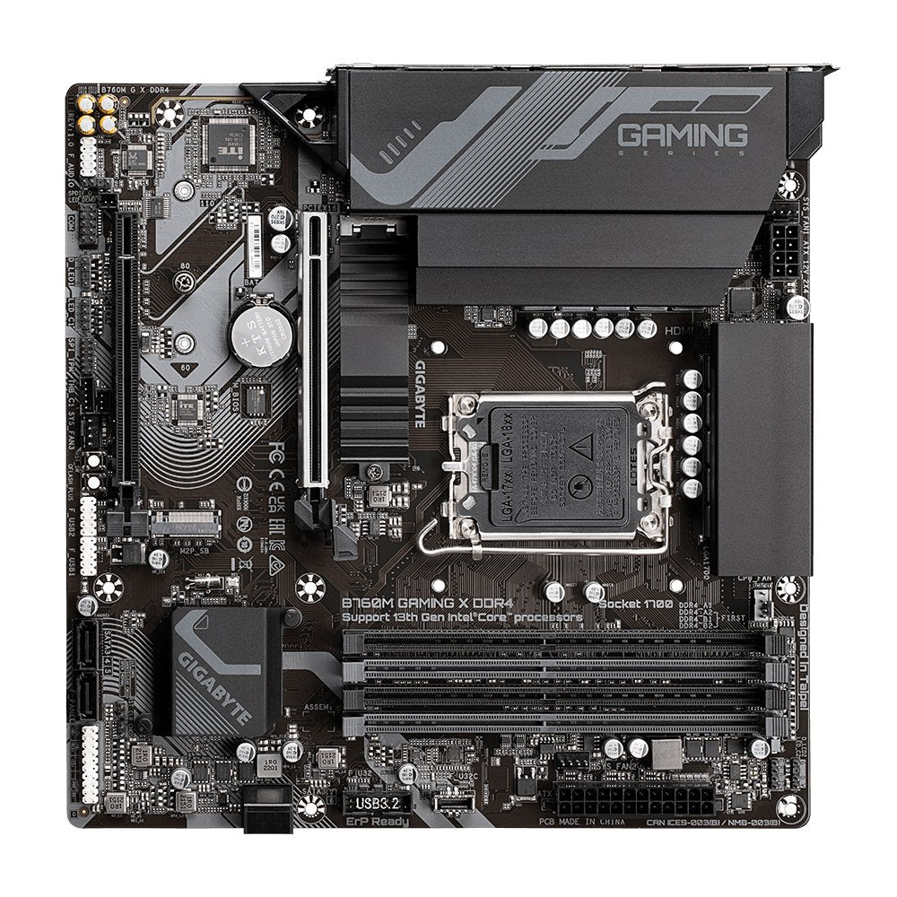 EAN 4719331851255 - GIGABYTE B760M GAMING X DDR4 placa base Intel B760 Express LGA 1700 micro ATX imagen 5