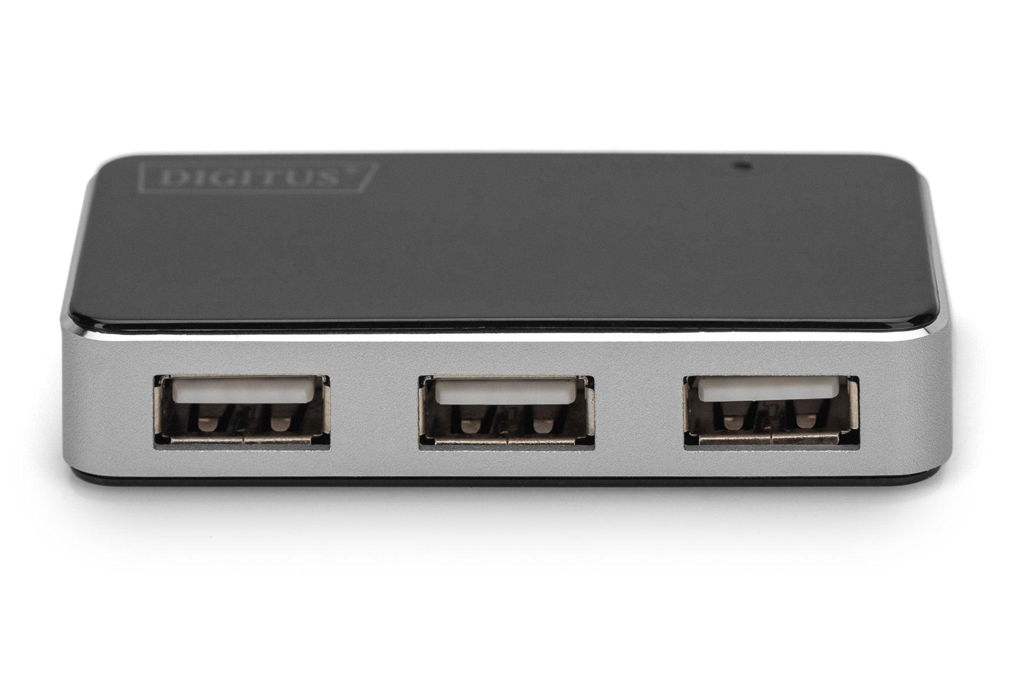 EAN 4016032306535 - Digitus DA-70220 hub de interfaz USB 2.0 Mini-B 480 Mbit/s Negro, Plata imagen 4