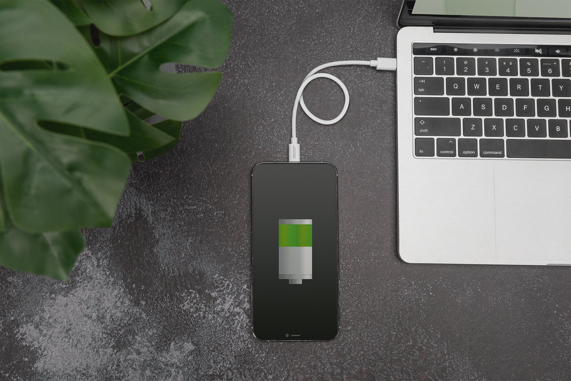 EAN 4016032469957 - Digitus DB-600109-010-W cable de conector Lightning Blanco imagen 3