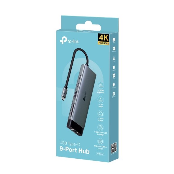 EAN 8885020625318 - TP-Link UH9120C hub de interfaz USB 3.2 Gen 1 (3.1 Gen 1) Type-C 5000 Mbit/s imagen 4
