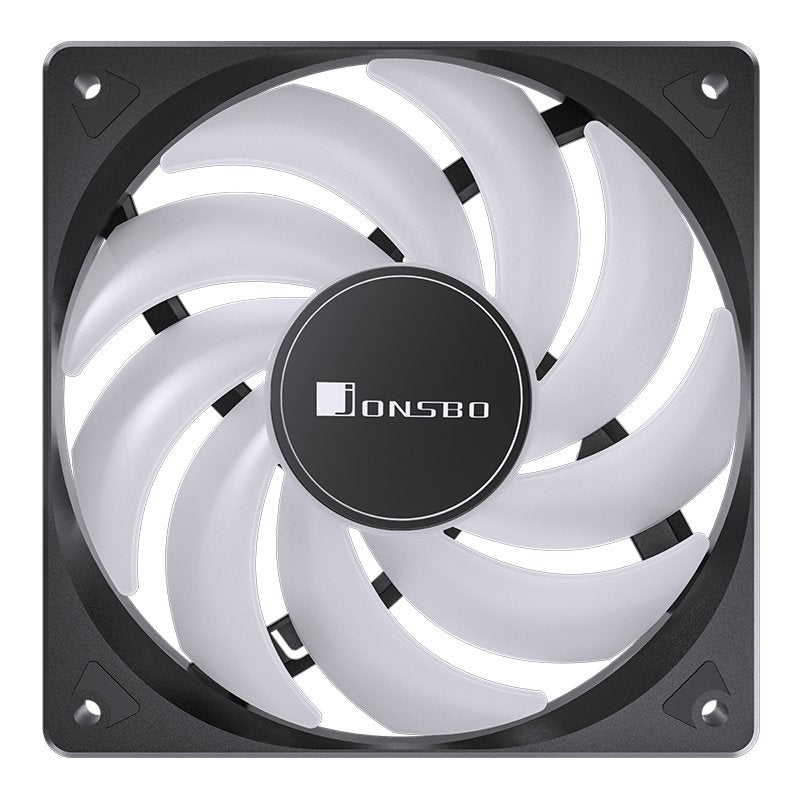 Jonsbo Sl-120c Rgb Ventilador, 3-Pin, 120mm - Negro