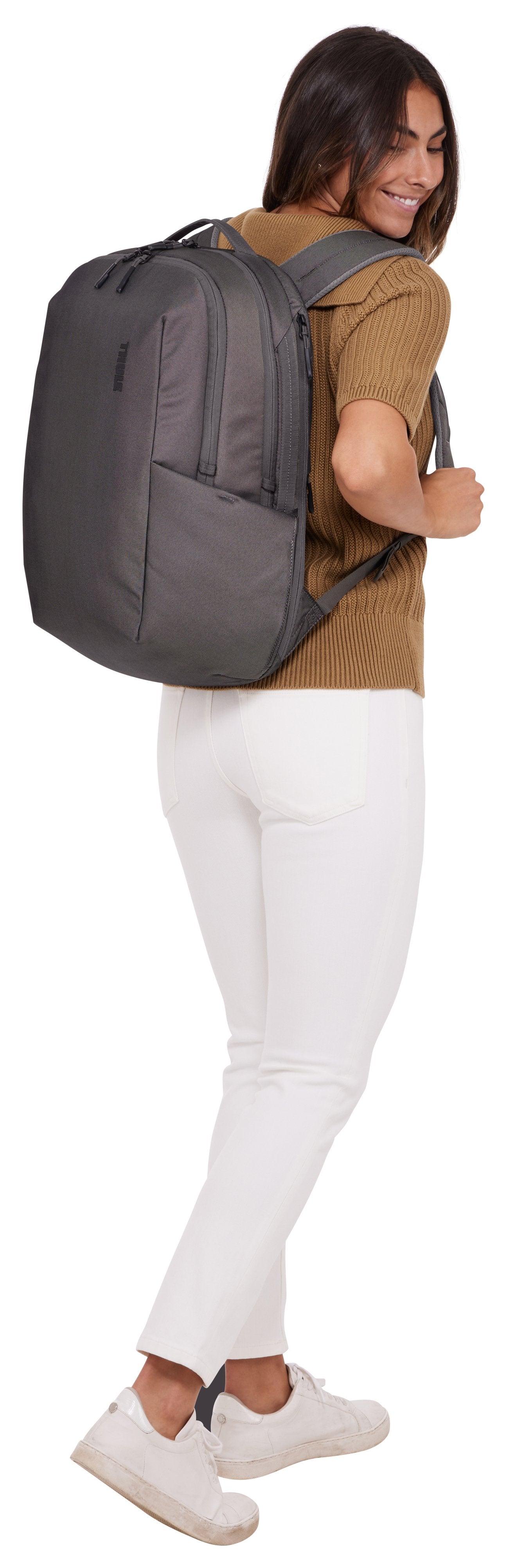 Mochila Thule Subterra 10.9" 2 Tslb417 Vetiver Gray Informal Gris Poliéster