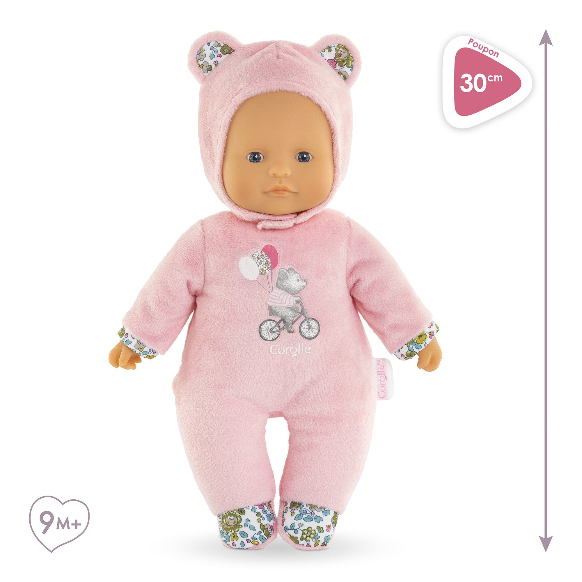 Simba-Dickie Mon Doudou Corolle Sweetheart, Rosa Bär 9000100700