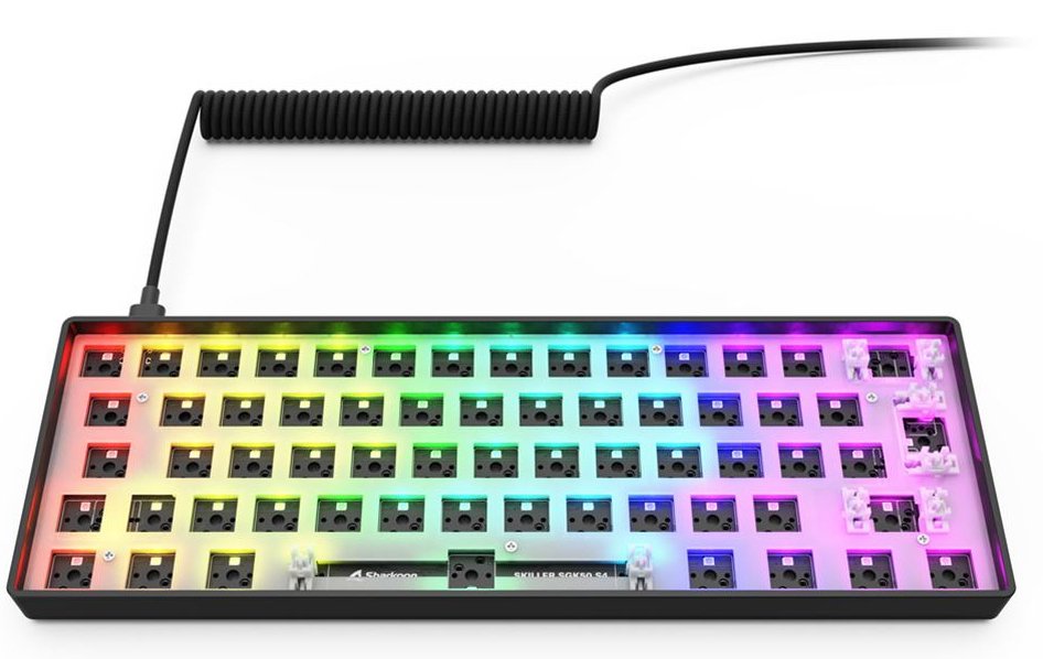 EAN 4044951041879 - Sharkoon SKILLER SGK50 S4 teclado Hogar USB QWERTY Alemán Negro imagen 5