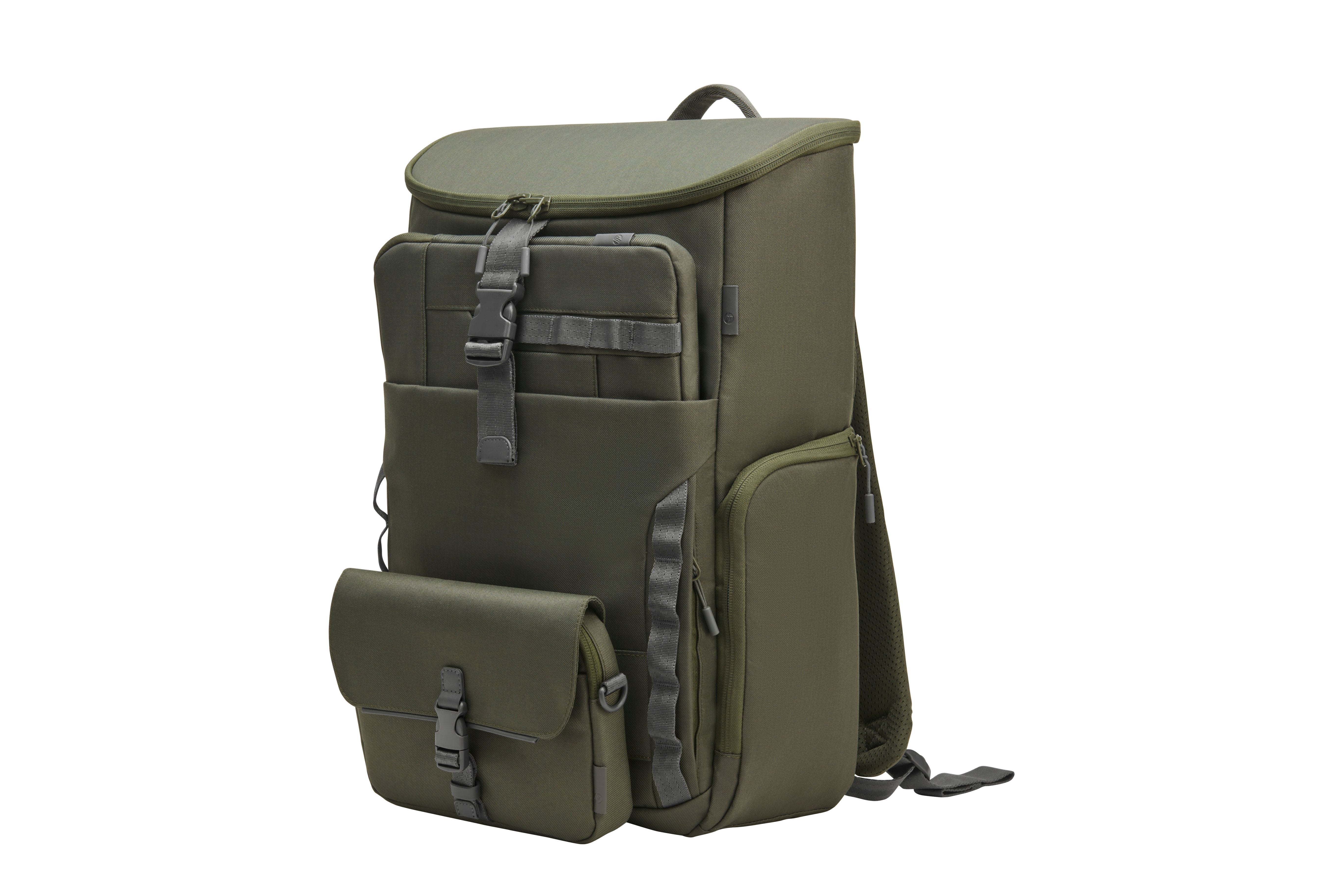 Laptop Backpack - 15.6inch - Grey-Green