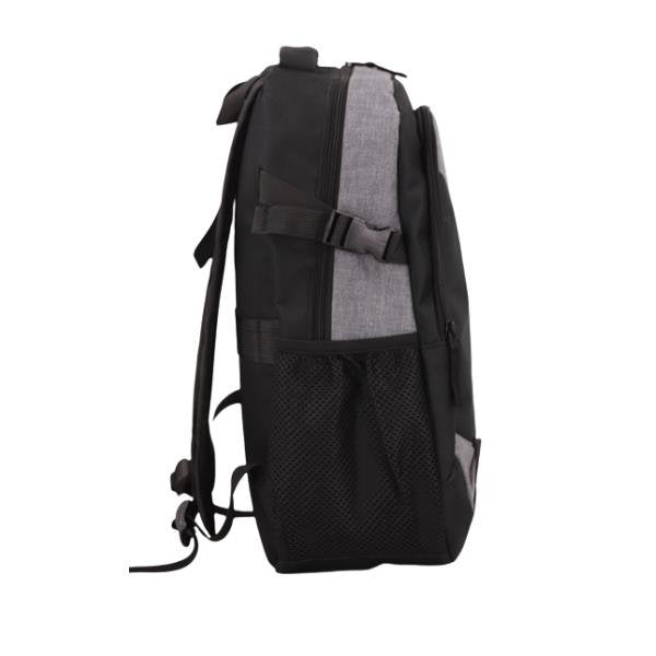 EAN 4895232703234 - NASA BAG02 mochila City backpack Negro, Gris Oxford imagen 3