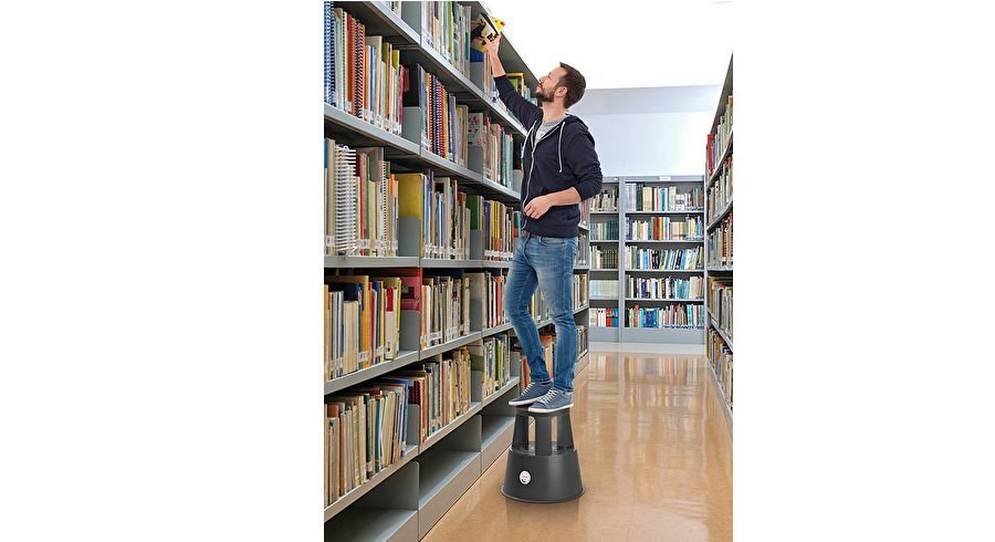 EAN 4003801012155 - Wedo 212 212 taburete Polipropileno (PP) Negro imagen 2