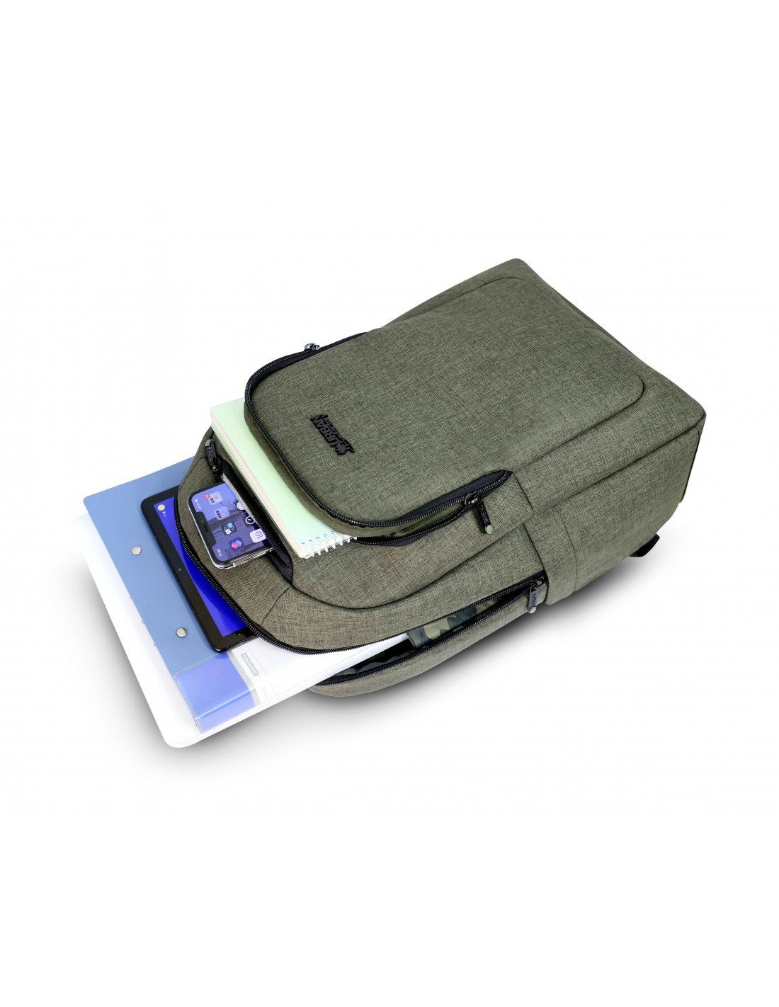 EAN 3760170882086 - Urban Factory ECB34UF maletines para portátil 35,8 cm (14.1") Mochila Caqui imagen 5