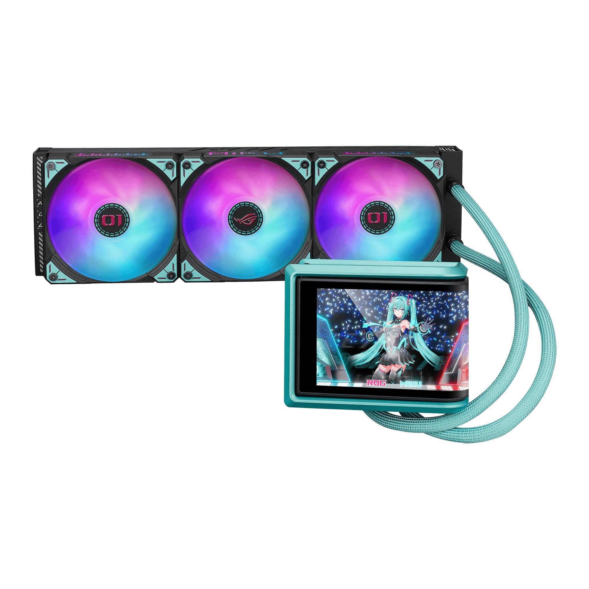 EAN 4711636215343 - ASUS ROG RYUO IV 360 ARGB Hatsune Miku Edition Procesador Sistema de refrigeración líquida todo en uno 12 imagen 1