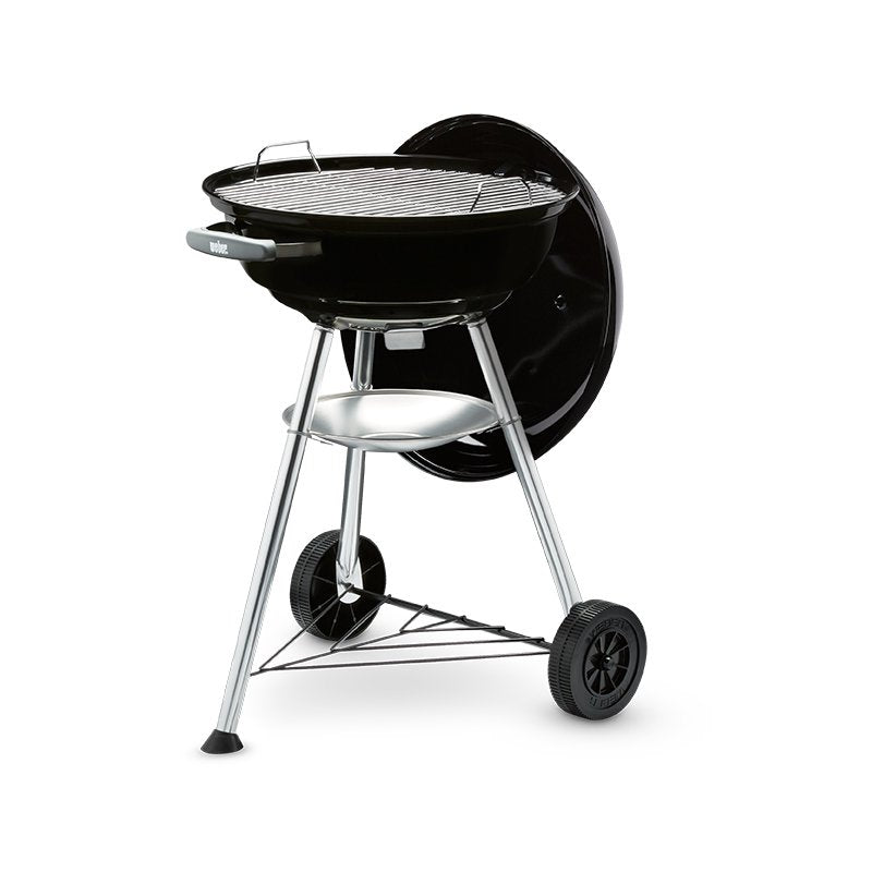Weber Compact Barbacoa Tetera Carbón 47cm (Combustible) Negro
