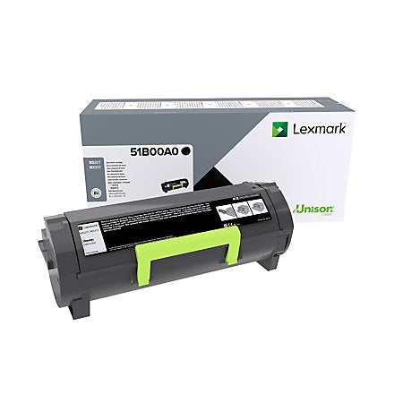 EAN 0734646643559 - Lexmark 51B00A0 cartucho de tóner 1 pieza(s) Original Negro imagen 1