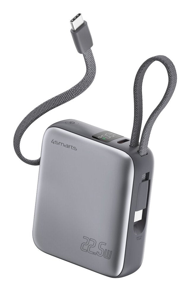 EAN 4252011912452 - 4smarts 541625 batería externa Polímero de litio 10000 mAh Gris imagen 1