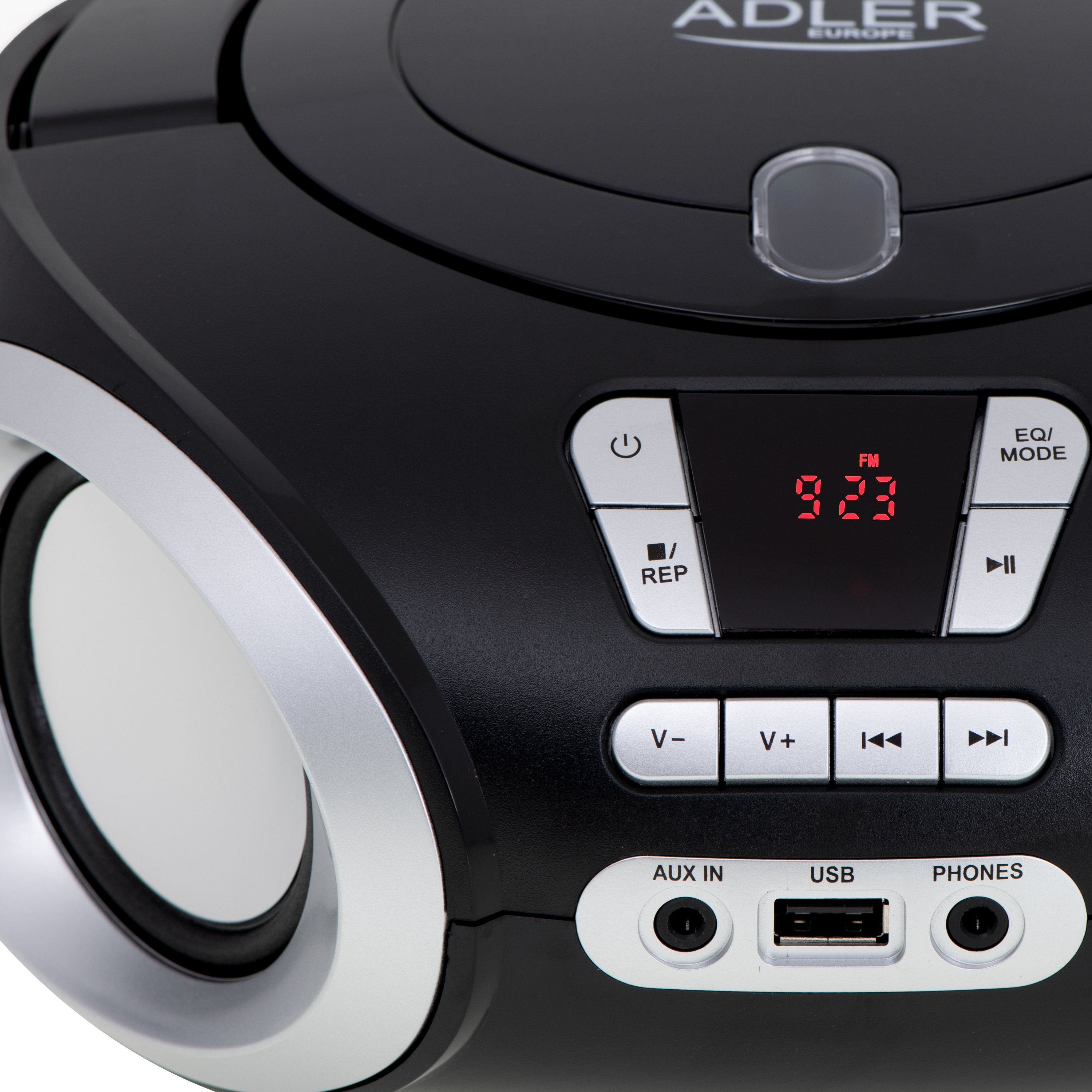 EAN 5902934838580 - Adler AD 1181 reproductor de CD Negro, Plata Reproductor de CD portátil imagen 7