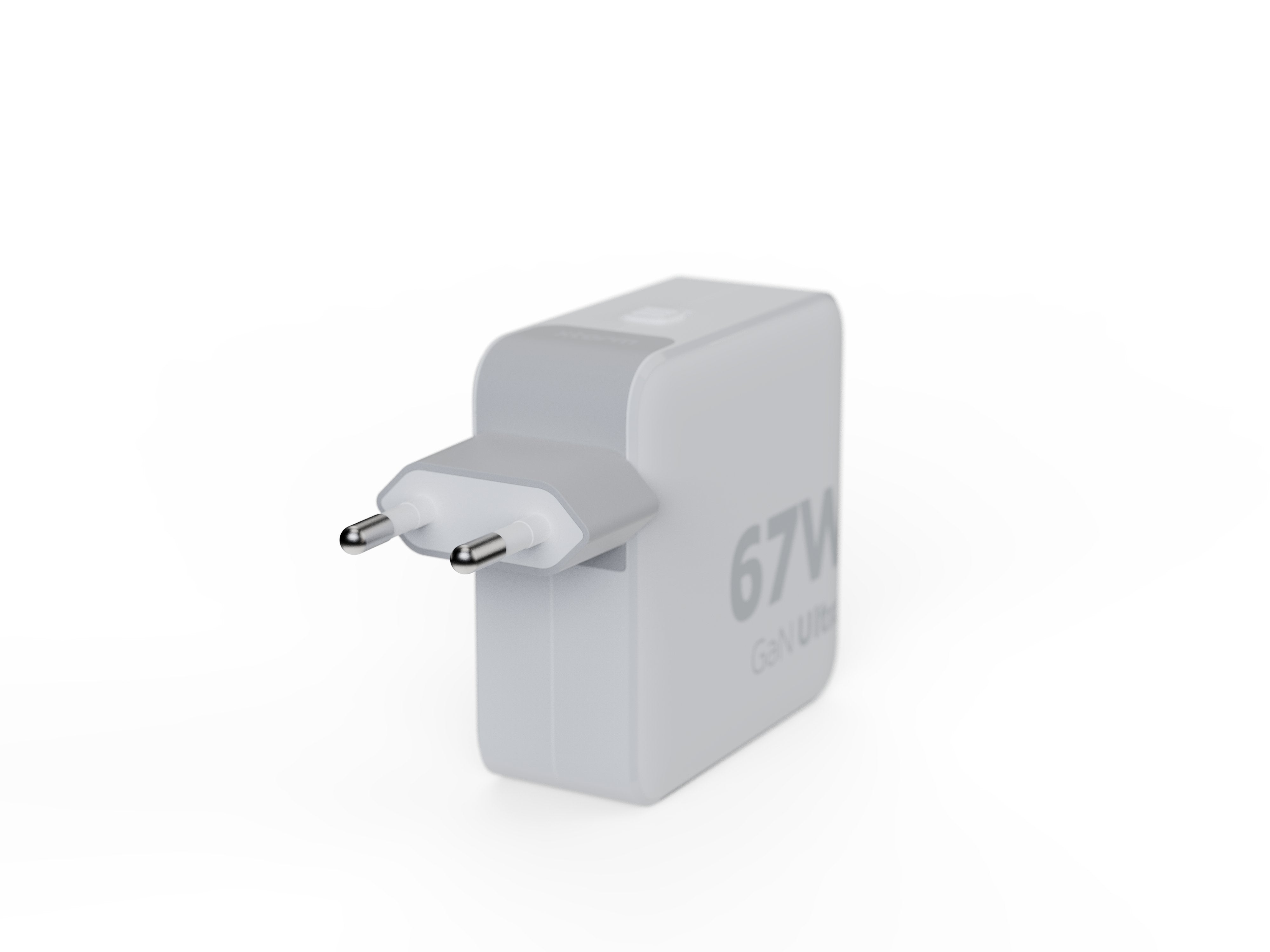 Cargador De Pared Universal Xtorm Xvc2067 2xusb Tipo-C + Cable Usb Tipo-C 67w