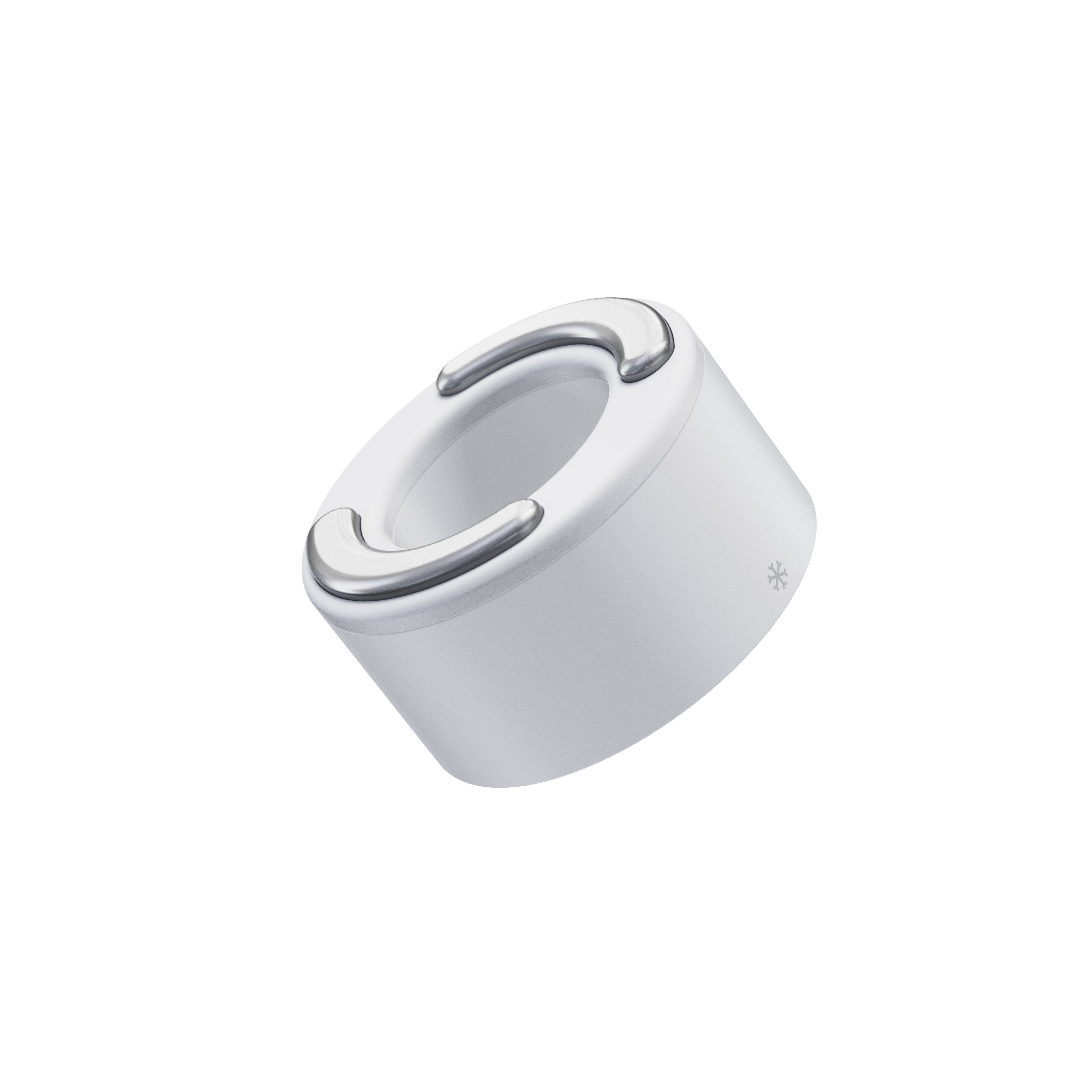 Masajeador Cara Therabody Fg Theraface Hot & Cold Rings - White Blanco