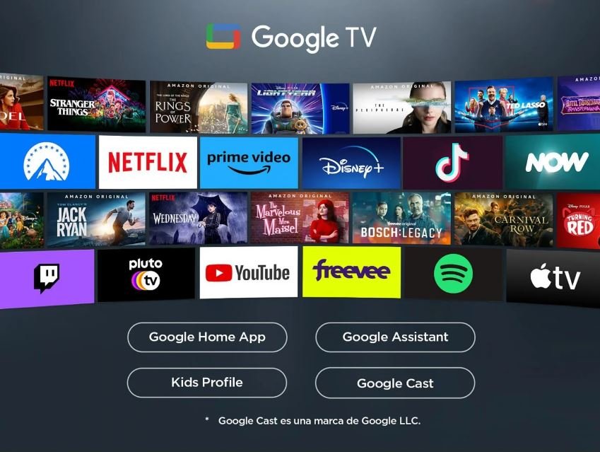 EAN 5901292527037 - TCL P61 65P61KX7 Televisor 165,1 cm (65") 4K Ultra HD Smart TV Negro, Metálico imagen 9