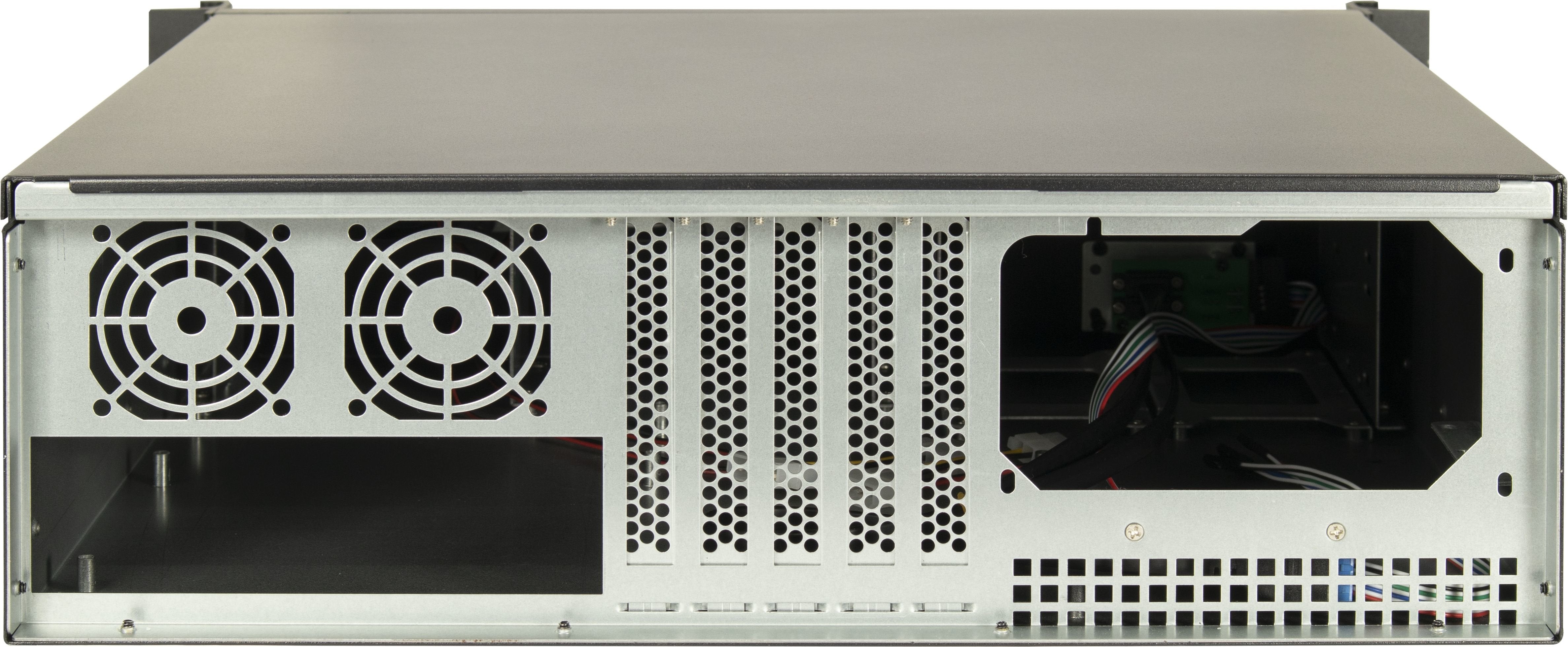 EAN 4260455646390 - Inter-Tech 3U-K-340L Estante Negro imagen 2