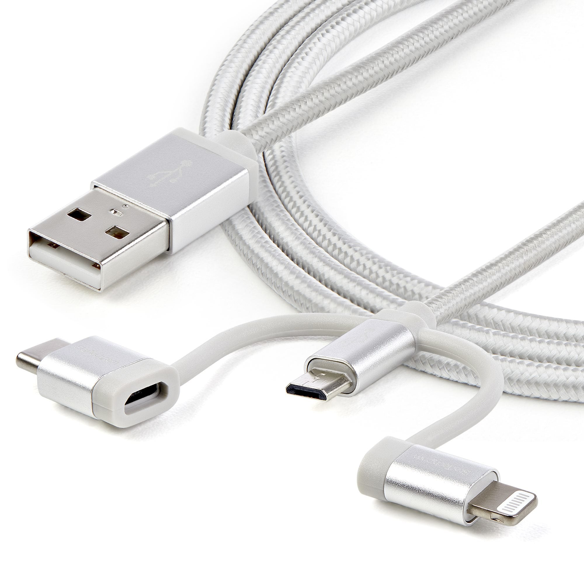 EAN 0065030868365 - StarTech.com LTCUB1MGR cable USB USB 2.0 Micro-USB B Plata imagen 6