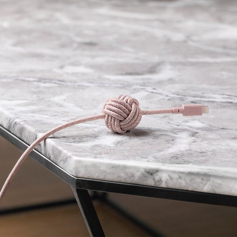 Native Union Night Cable Usb-A To Lightning 3m Rose