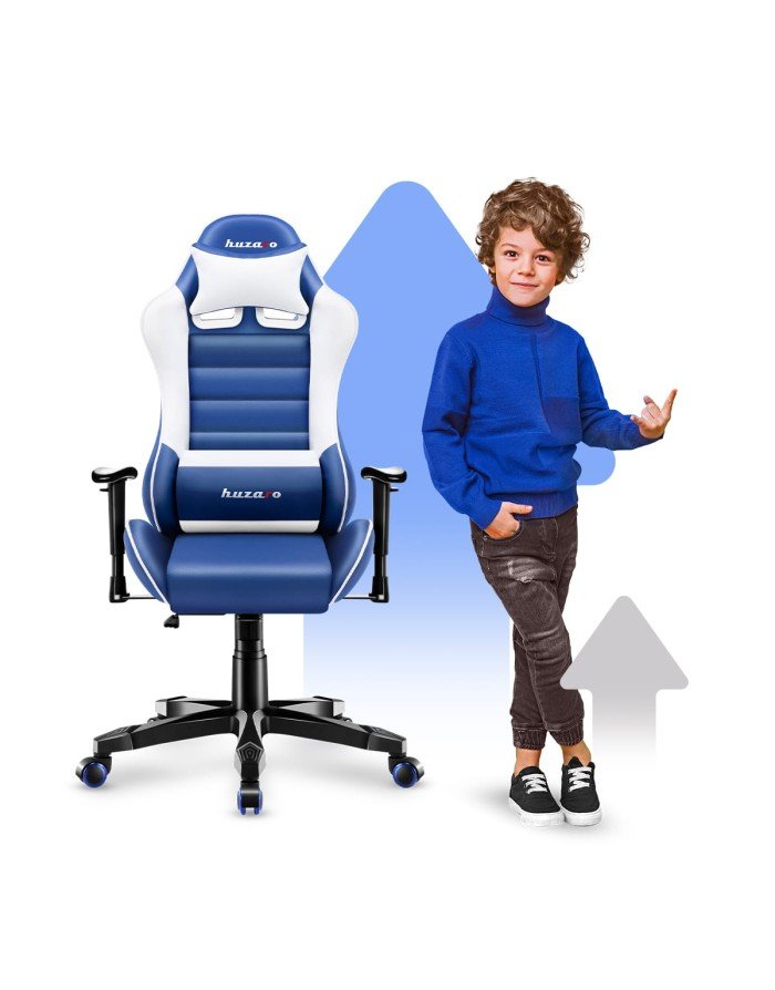 EAN 5903796010220 - Huzaro Ranger 6.0 Silla para videojuegos universal Asiento (de seguridad) de butaca Azul imagen 7