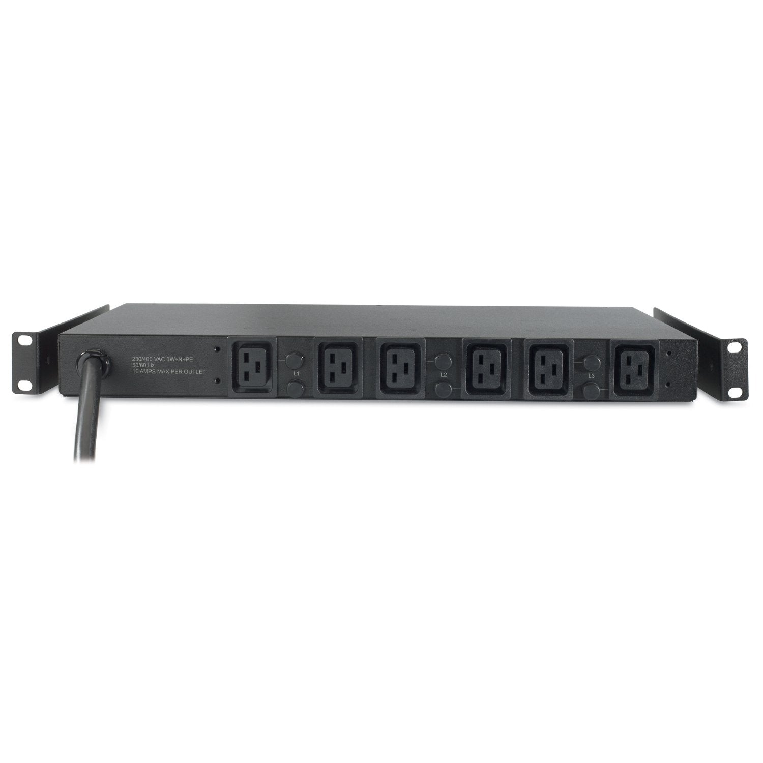 Apc Basic Rack Pdu Unidad De Distribución De Alimentación (Montaje En Bastidor) Ca 208 V Trifásico Input: Hubbell Cs8365c Conectores De Salida: 6 (Iec 60320 C19) 1u 2.4 M Cable Para P/N: Smtl1000rmi2uc Smx1000c Smx1500rm2uc Smx1500rm2uc