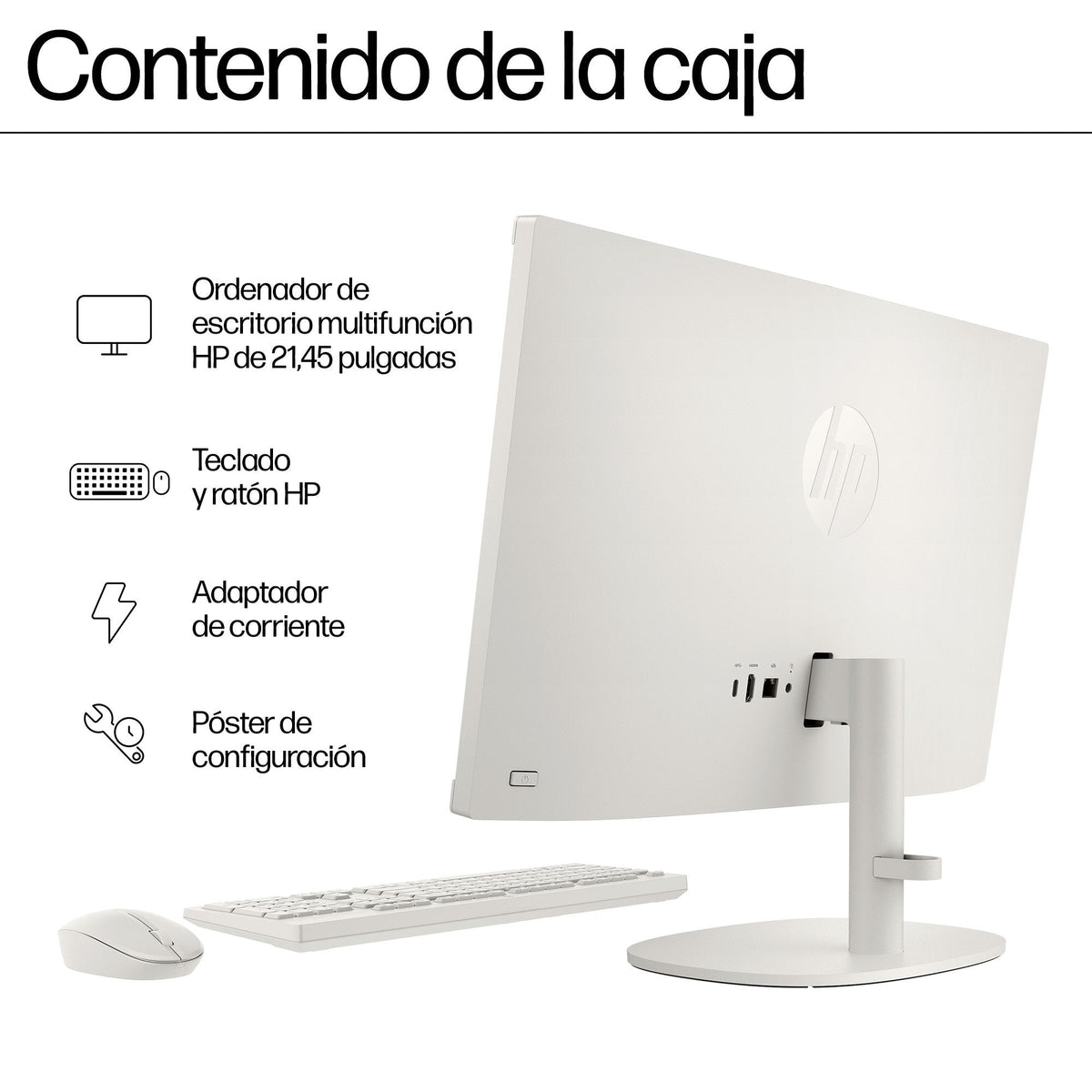 Hp All-In-One 22-Dg0005ns Intel Celeron N100 8gb 256gb Ssd 21.5"