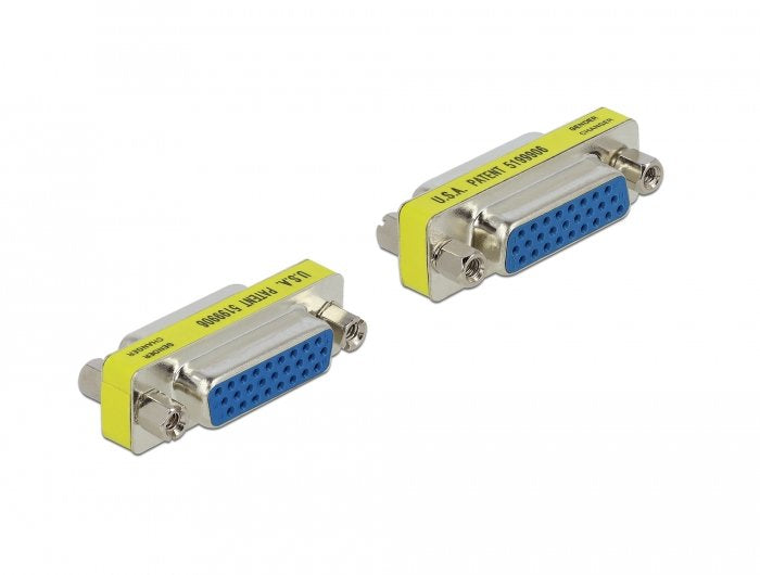 Delock Hd / Db 26 Pines Cambiador De Género Hembra A Hembra