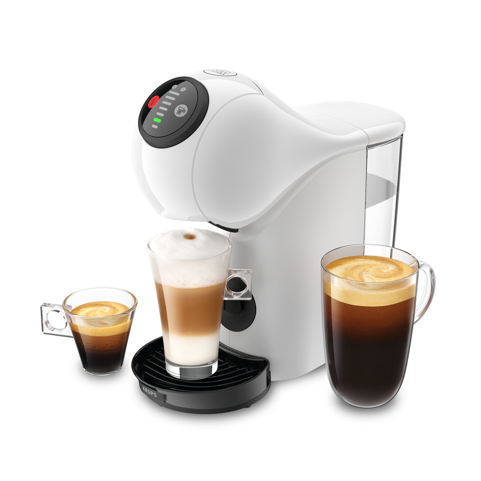 Cafetera De Cápsulas Krups Genio S Blanca
