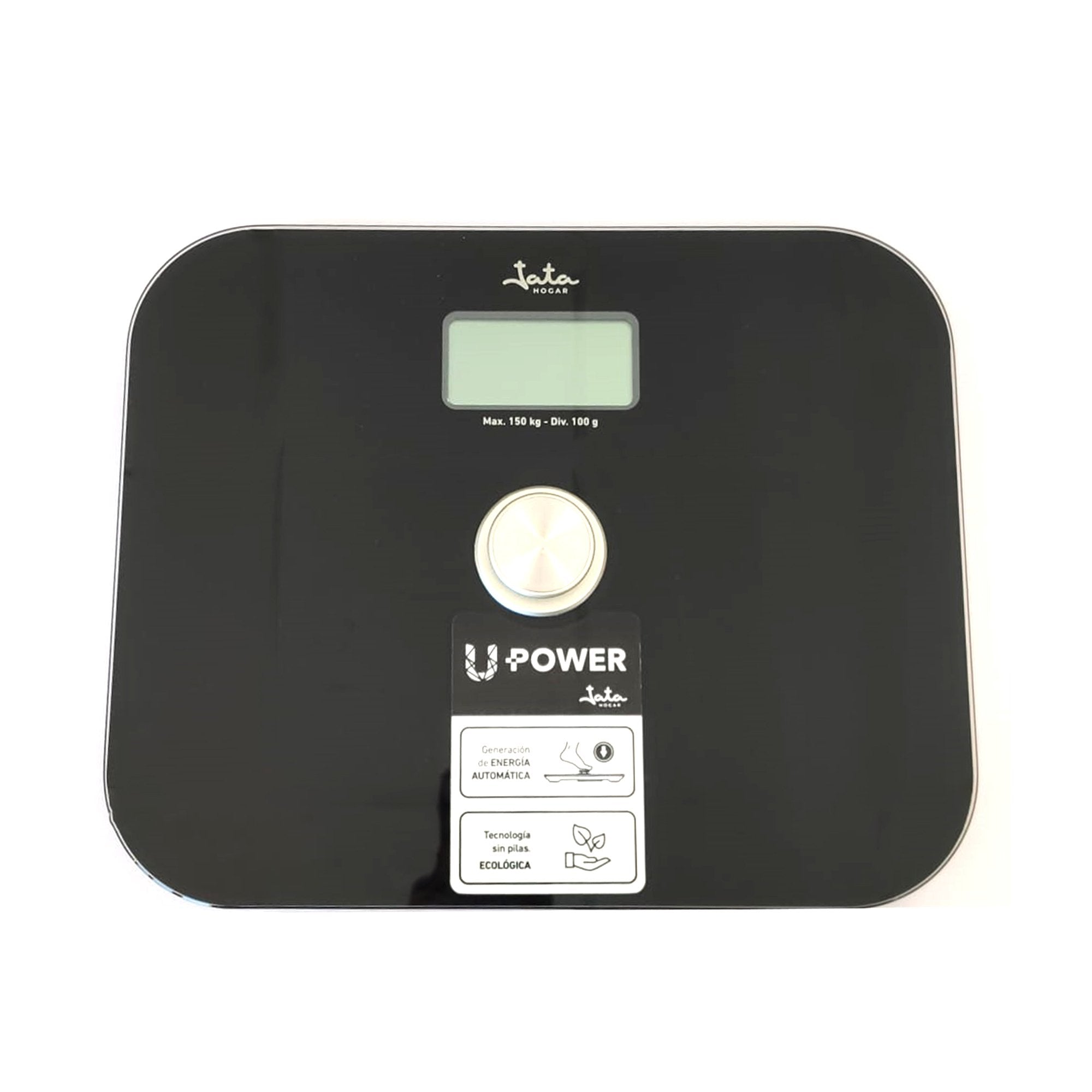 EAN 8436584382232 - JATA HBAS1499 báscula de baño Plaza Negro Báscula personal electrónica imagen 3