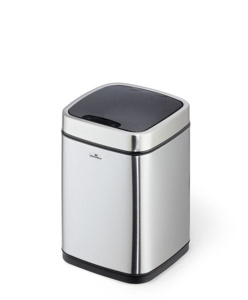 EAN 4005546728322 - Durable NO TOUCH 6L Rectangular Acero inoxidable Plata, Negro imagen 6