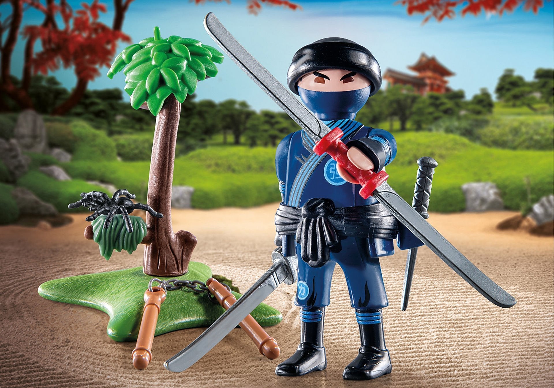 Playmobil 71481 Specialplus Ninja Con Equipo