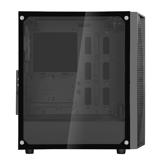 Caja Pc Silverstone Fara B1 Rgb Cristal Templado