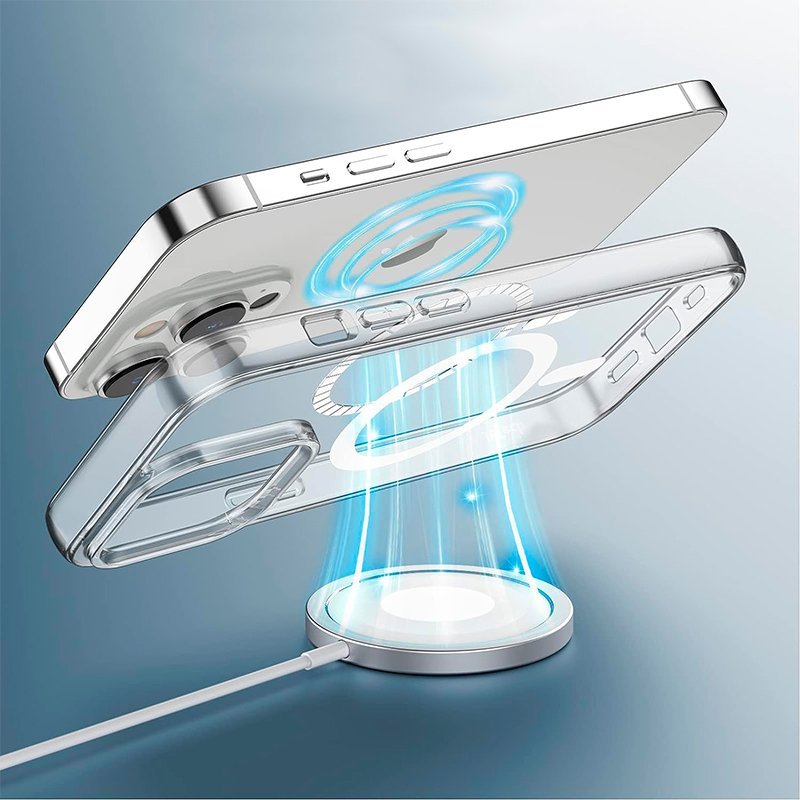 Funda Cool Iphone 15 Pro Max Mag Transparente