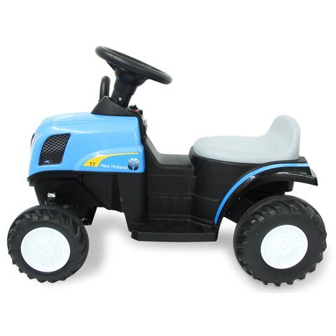 Jamara Ride-On Traktor New Holland Con Anhänger 6v Azul