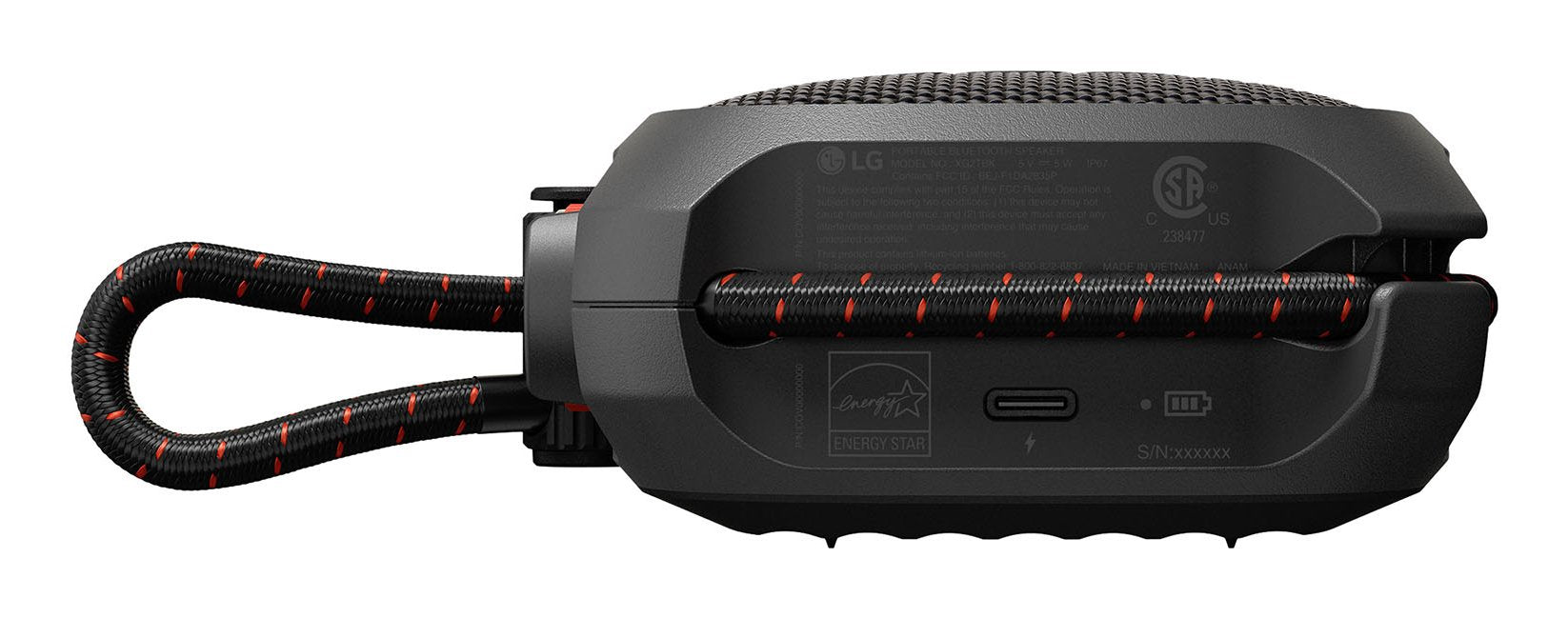 Lg Xboom Go Xg2 - Altavoz Bluetooth Portátil Con Diseño Resistente