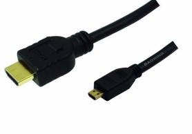 Logilink Cable Hdmi / Microhdmi, 2m Hdmi Tipo A (Estándar) Hdmi Tipo D (Micro) Negro