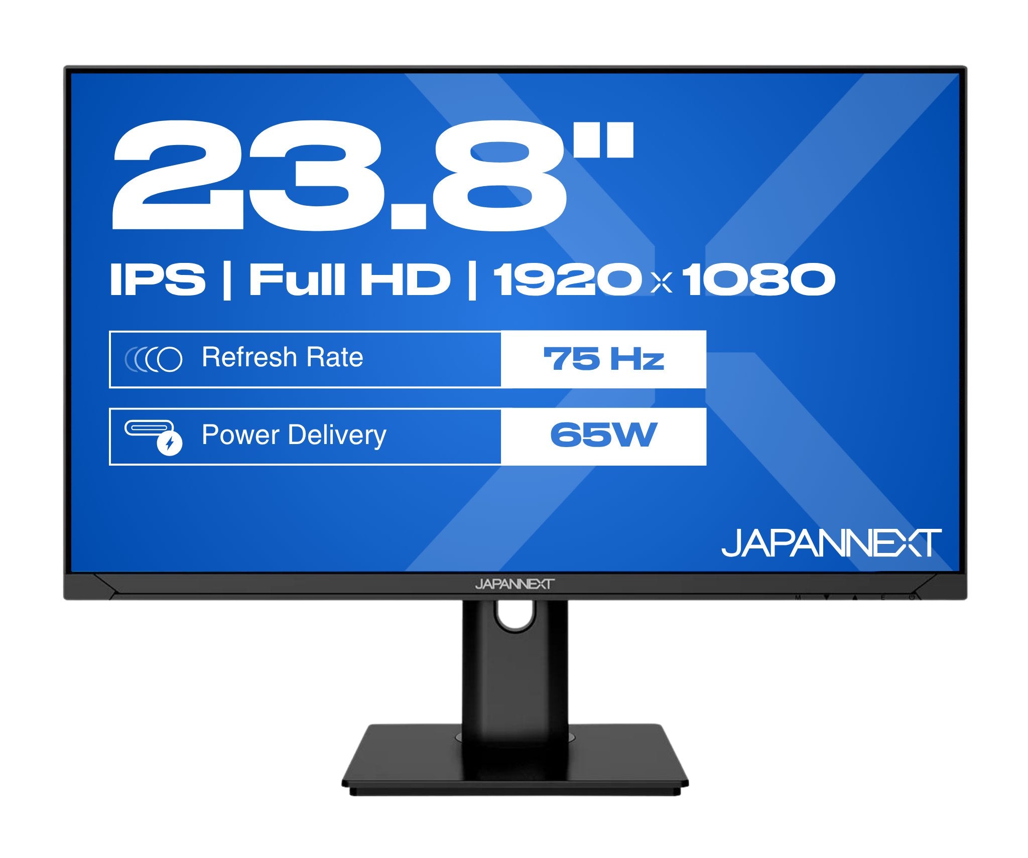 EAN 4589511163313 - JAPANNEXT JN-IPS238FHDR-C65W-HSP pantalla para PC 60,5 cm (23.8") 1920 x 1080 Pixeles Full HD LED Negro imagen 1