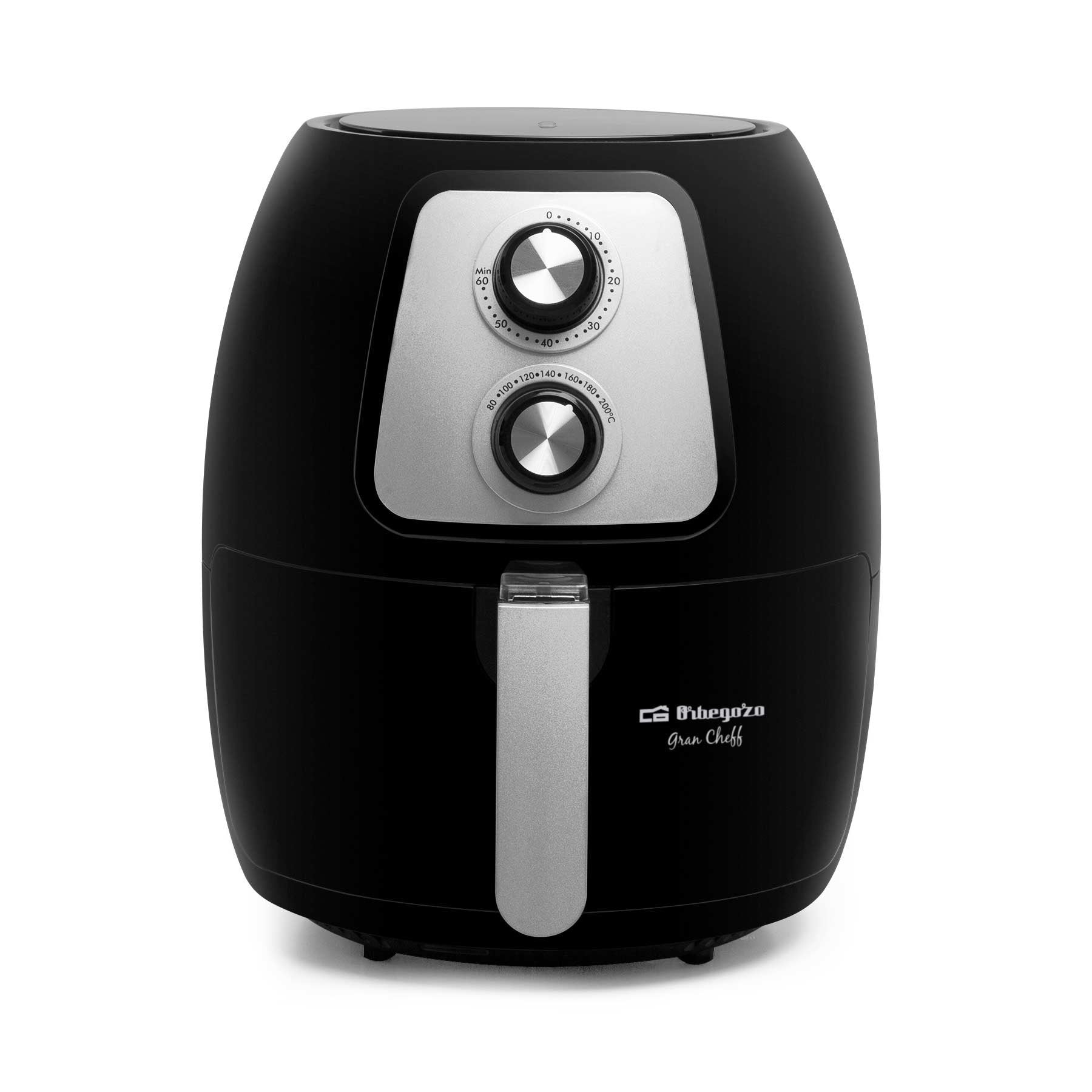 EAN 8435568403413 - Orbegozo FDR 60 freidora Sencillo 4 L 1500 W Freidora de aire caliente Negro imagen 2