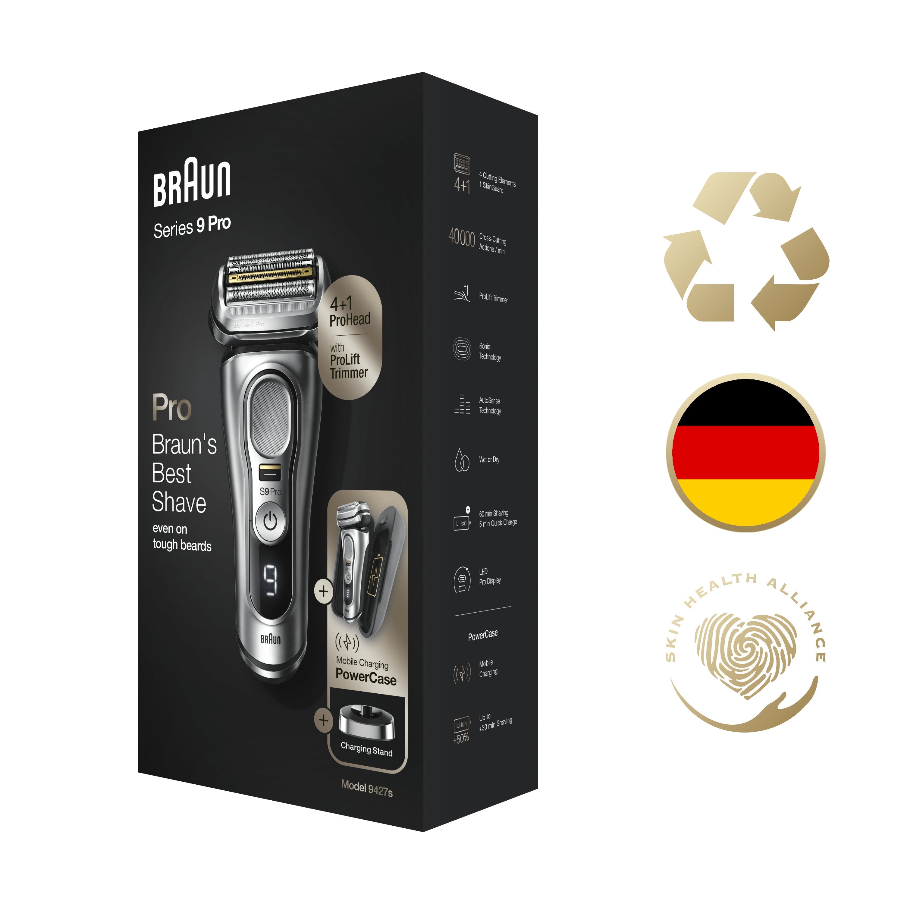 Braun Serie 9 Pro - 9427s (Plata) 4210201372578