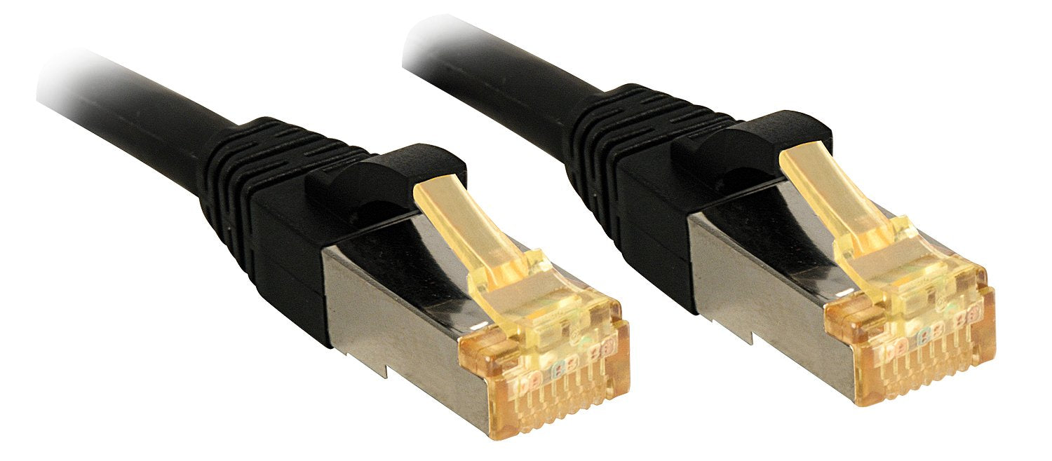 Lindy 47307 Cable De Red Negro 1 M Cat7 S/Ftp (S-Stp)