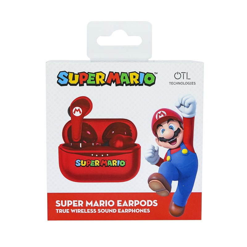 Auriculares Inalambricos Red Super Mario Nintendo