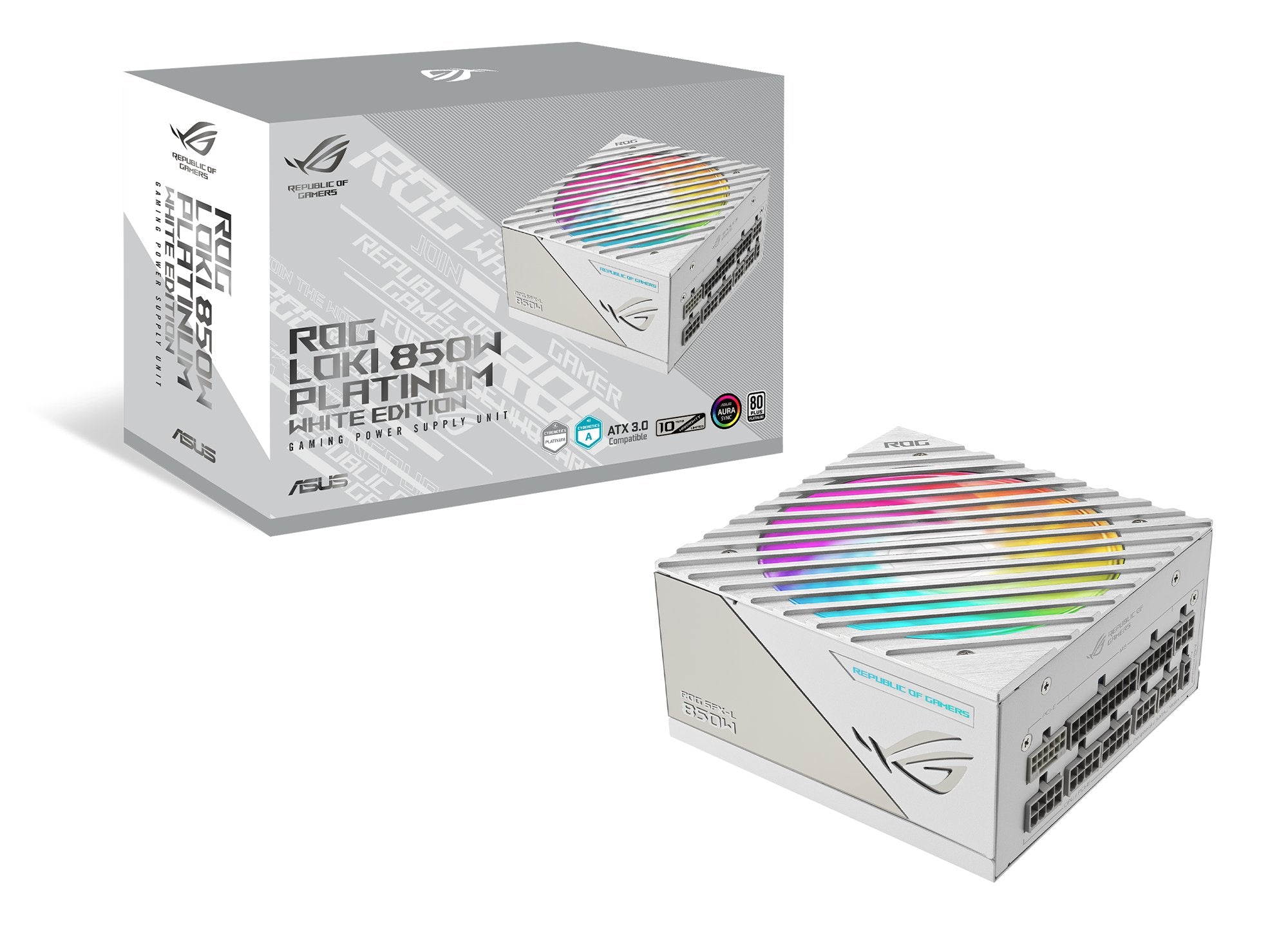 EAN 4711081722229 - ASUS ROG Loki SFX-L 850W Platinum White unidad de fuente de alimentación 24-pin ATX Blanco imagen 12