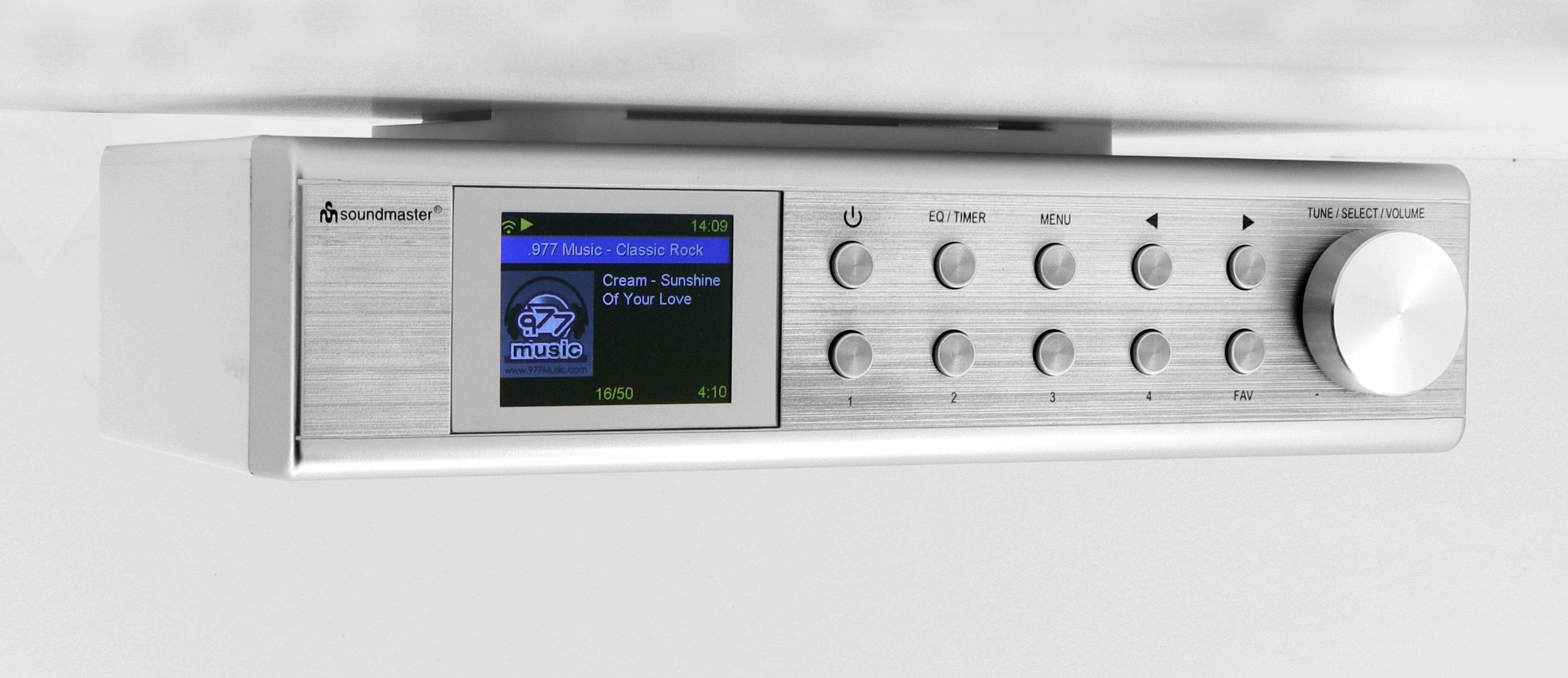 Soundmaster Ir1500si Unterbauradio Silber